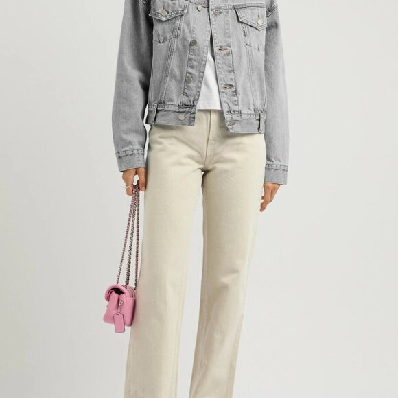 NWT SLVRLAKE LONDON OYSTER JEANS - Picture 9 of 9